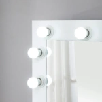 Toaletka kosmetyczna Hollywood ELDEN TK008 – biała 120 cm, 12 żarówek — zdjęcie 7
