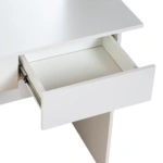 Toaletka kosmetyczna z lustrem LED ELDEN TK011 – biała 94 cm, 3 barwy — zdjęcie 7